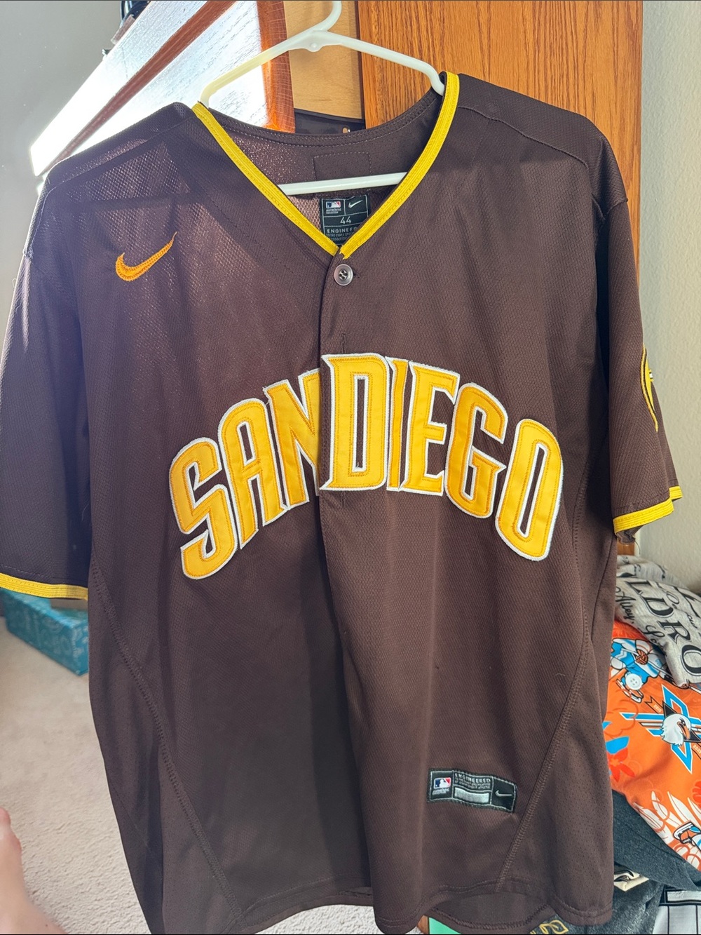 Padres Musgrove Baseball Jersey